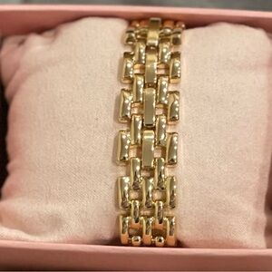 House Of Harlow 1960 Gold Tone bracelet.